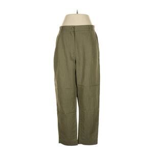 humility high waist green grey pinstripe trousers pants 40